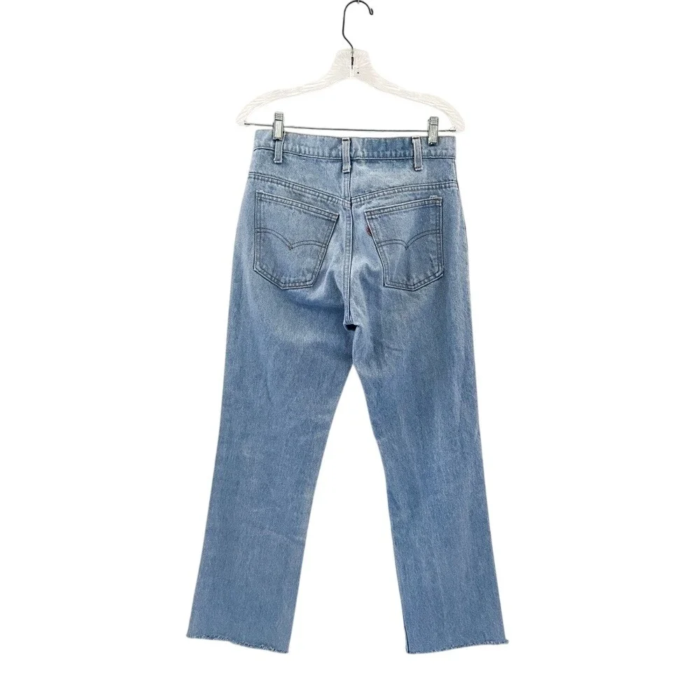 Vintage Levi's Orange Tab High Waisted Light‎ Wash - Waist 28" - Picture 2 of 10